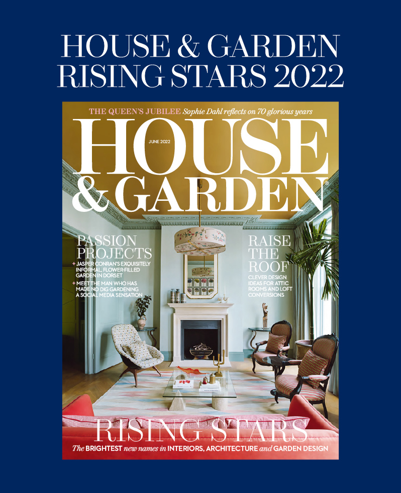 Colm Joseph House & Garden magazine Rising Star garden design 2022