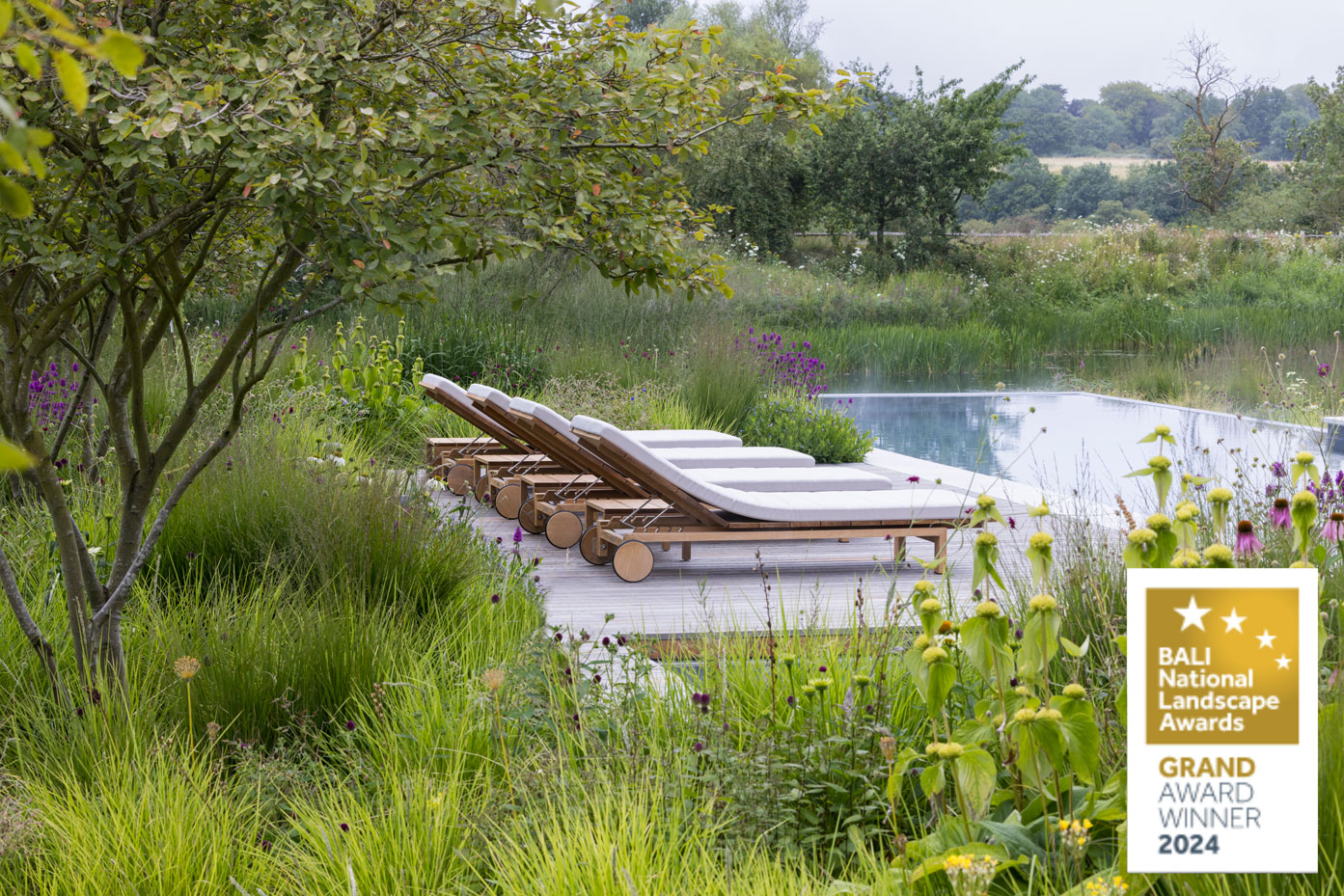 Colm Joseph Bowles and Wyer Cambridgeshire garden British national landscape awards 2024 grand award winner