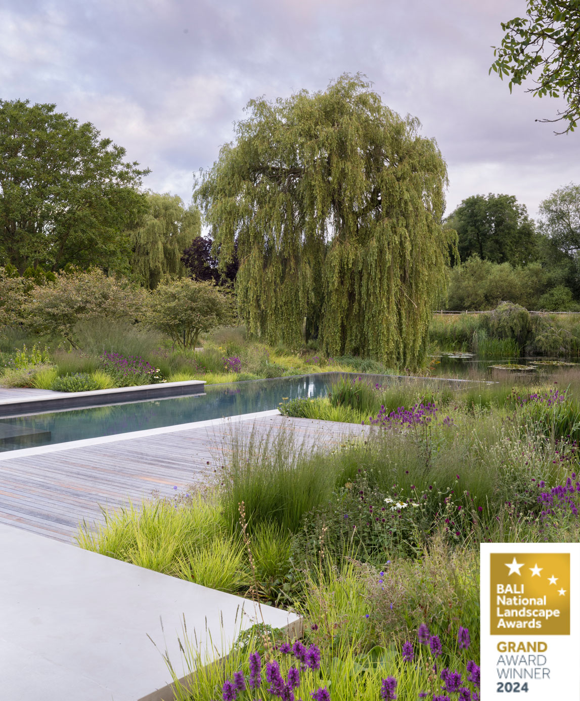 Colm Joseph Bowles and Wyer Cambridgeshire garden BALI national landscape awards 2024 grand award winner