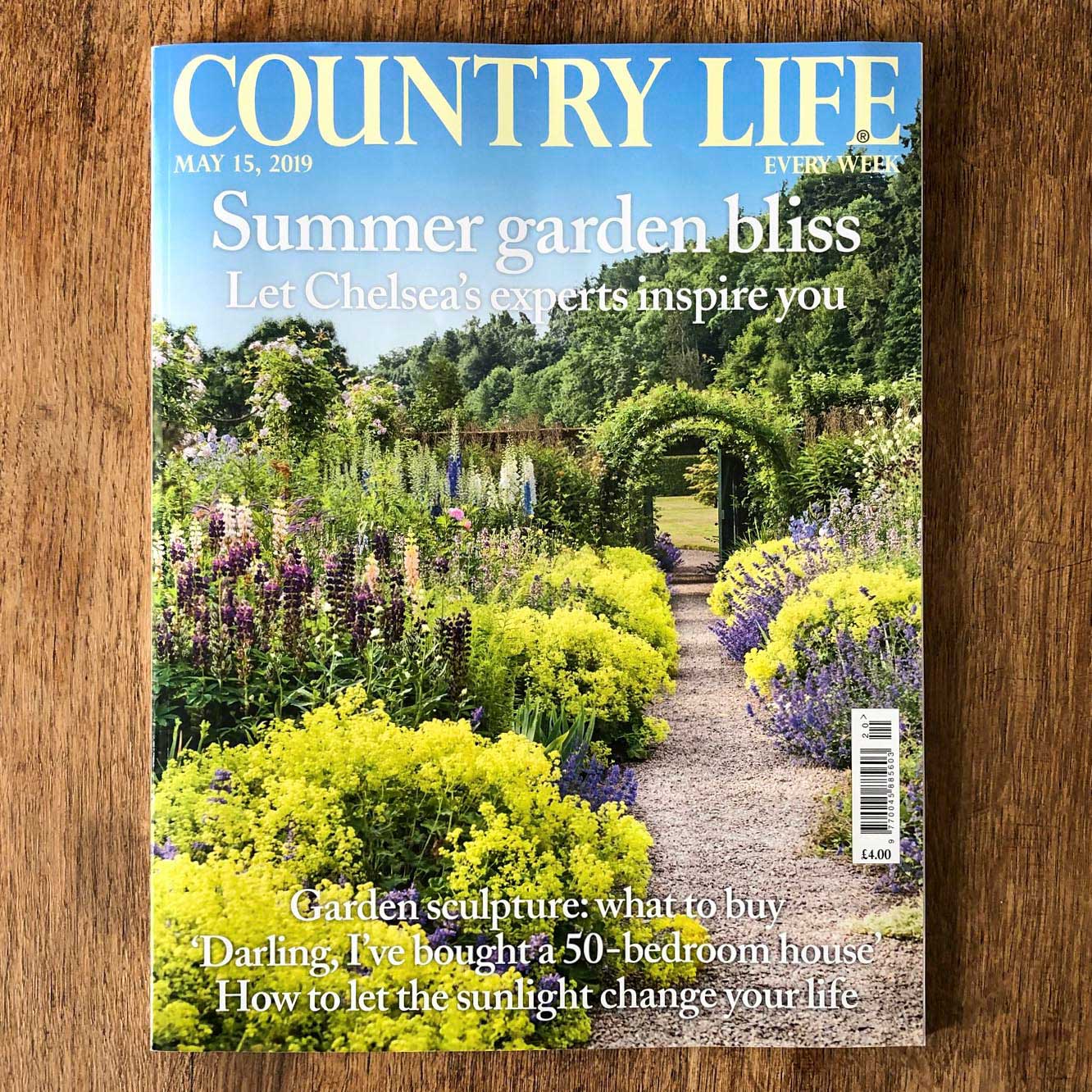 Colm Joseph Gardens - Country Life Magazine garden designer chelsea flower show